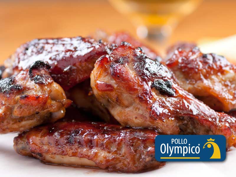 Recetas Pollo Olympico » Alitas de pollo BBQ